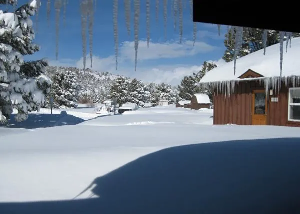 Camp Oakes snow