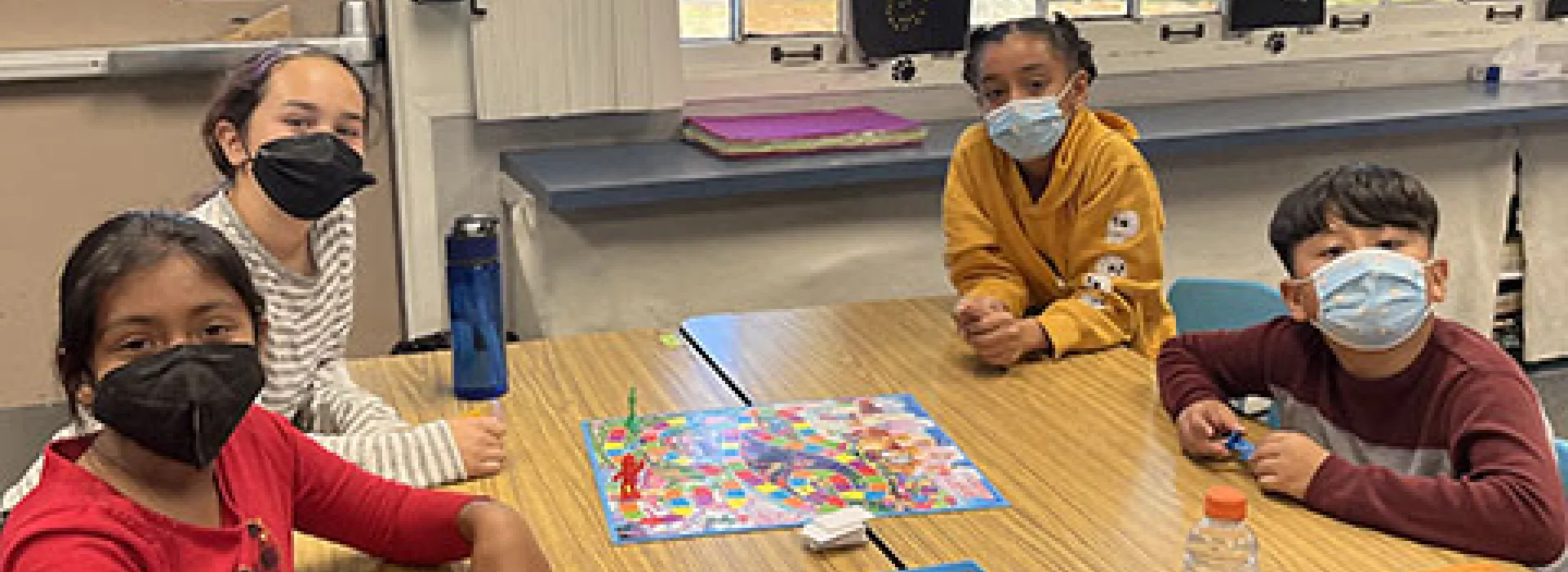 Burbank students in a classroom