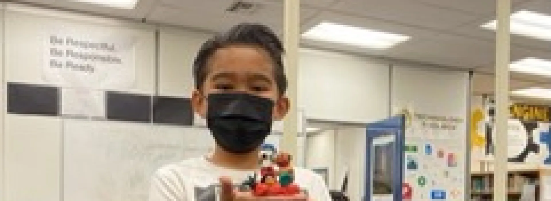 Juarez student showcasing their work